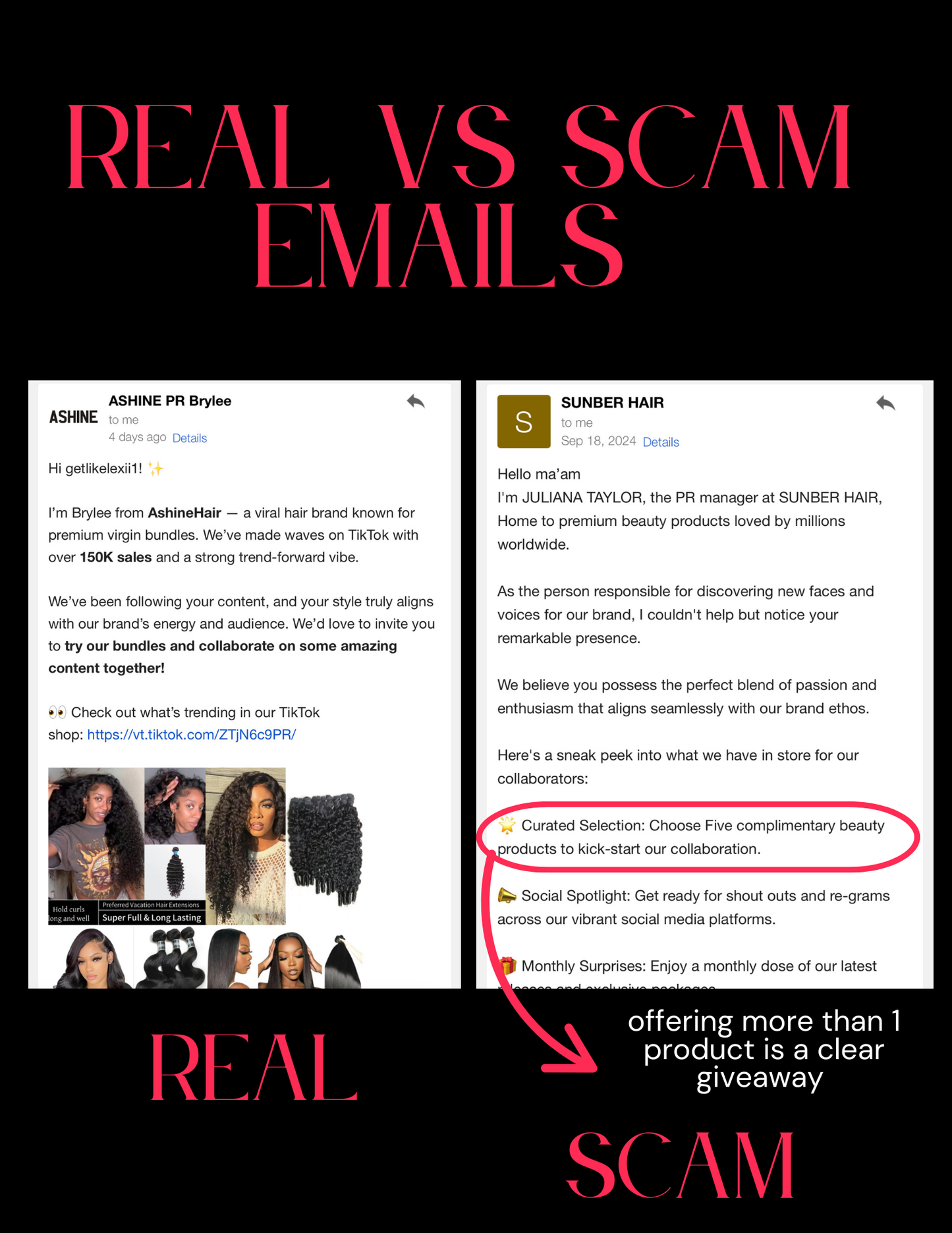 70+ Wig Company Emails + Script