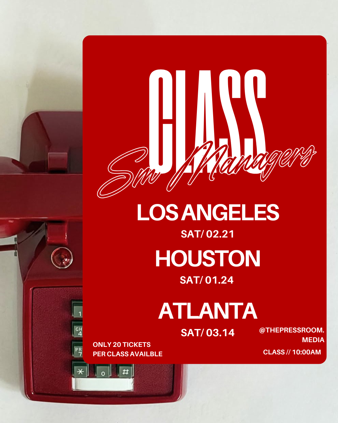 In-Person Marketing Workshop